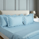 Wavs Premium Bedsheet (Beuti Blue)