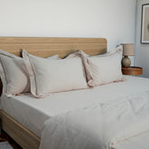 Wavs Premium Bedsheet (Peach)