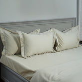 Wavs Premium Bedsheet (Beige)