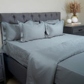 Wavs Premium Bedsheet (Silver)