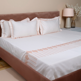 Lagoon Premium Bedsheet (Peach)