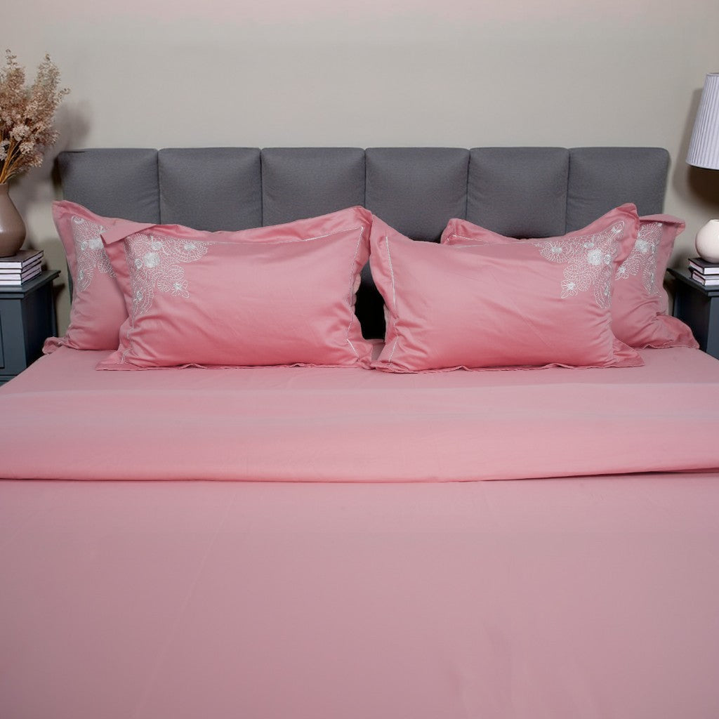 Story Premium Bedsheet (Pink)